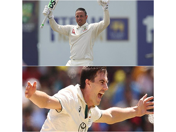 Usman Khawaja and Pat Cummins. (Photo- cricket.com.au)