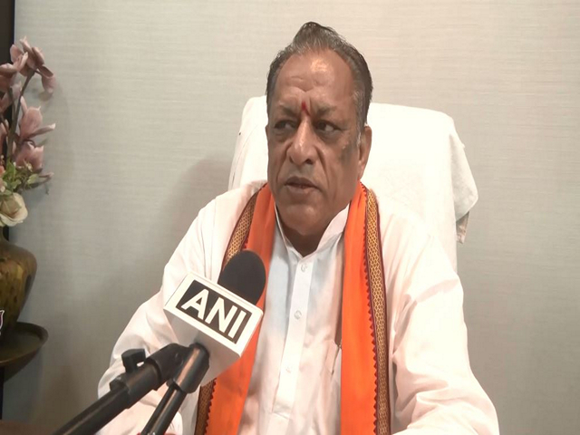 Joraram Kumat, Minister for Devasthan and Animal Husbandry, Rajasthan. (Photo/ANI)