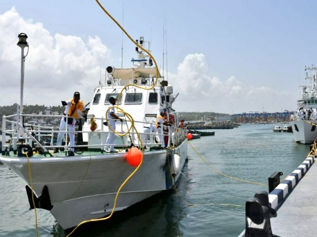 Coast Guard jetty inaugurated at Vizhinjam (Photo/PIB)