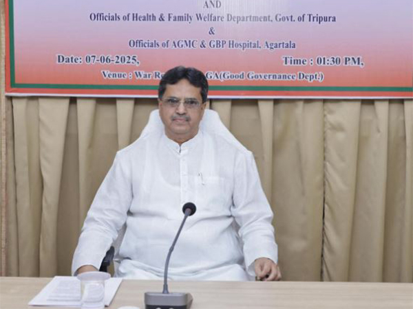 Tripura Chief Minister Manik Saha (Photo/ANI)