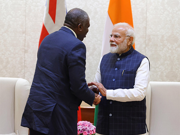 UK FS David Lammy meeting PM Modi (Photo/ X@DavidLammy)