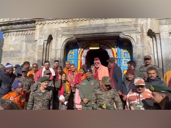 Army Chief Upendra Dwivedi offer prayers at Kedarnath(Photo/ANI)