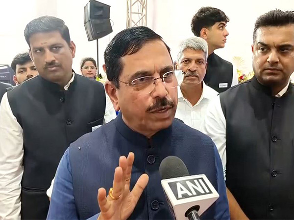 Union Minister Pralhad Joshi. (Photo/ANI)