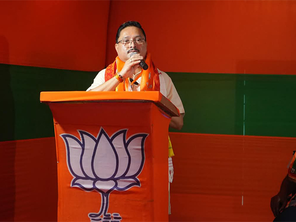 President of Assam State BJP Dilip Saikia. (Photo/ANI)