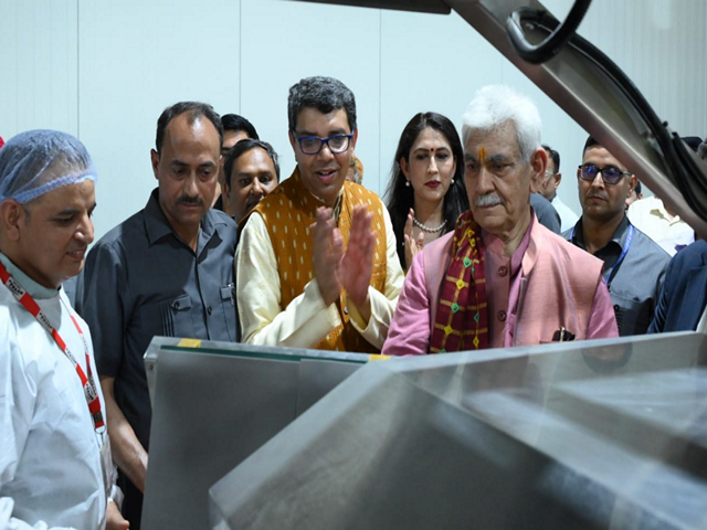  J-K LG inaugurates nuts & dry fruit processing plant in Samba (Photo/X:@OfficeOfLGJandK )