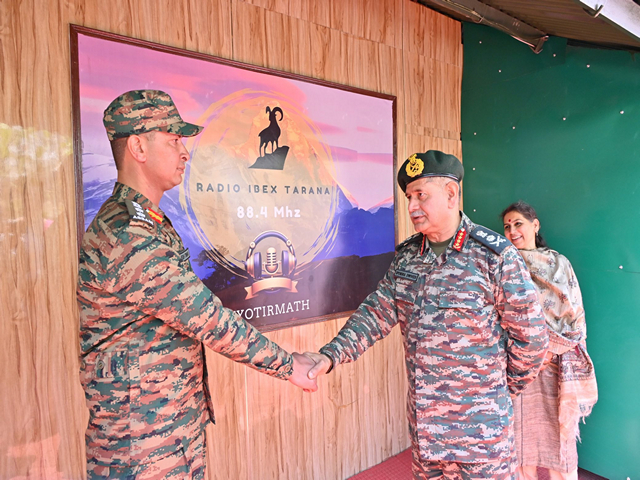 Chief of the Army Staff (COAS) General Upendra Dwivedi inaugurated ‘Ibex Tarana’ (Photo/X@ADGPI)
