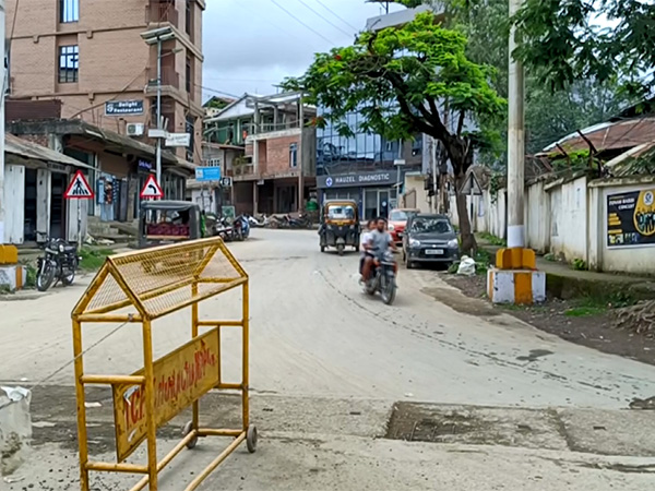 Highway blockades lead to soaring prices and shortages in Manipur (Photo/ANI) 