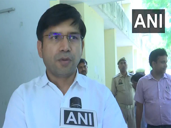 Sambhal DM Rajendra Pensiya (Photo: ANI) 