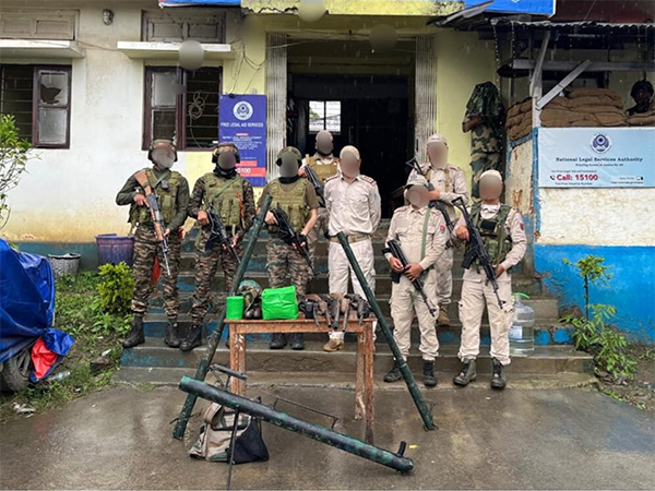 Security forces launch operations to recover heavy ammunition in Manipur (Photo: Assam Rifles)