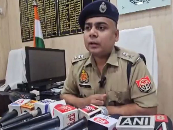 Ghazipur SP Dr Neeraj Raja (Photo/ANI)