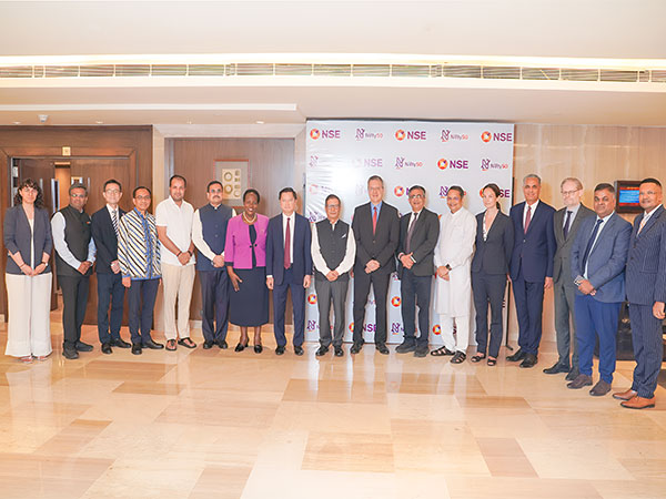  Ashishkumar Chauhan, MD & CEO - NSE, interacts with the Heads of Foreign Mission in Delhi on 