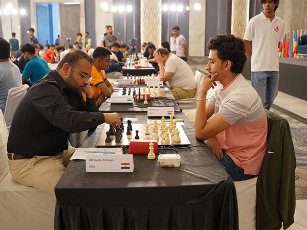 Chess players in action during their game (Photo: Delhi GM Open)
