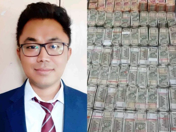 Dhiman Chakma, Sub-Collector of Dharamgarh (Photo/ANI)