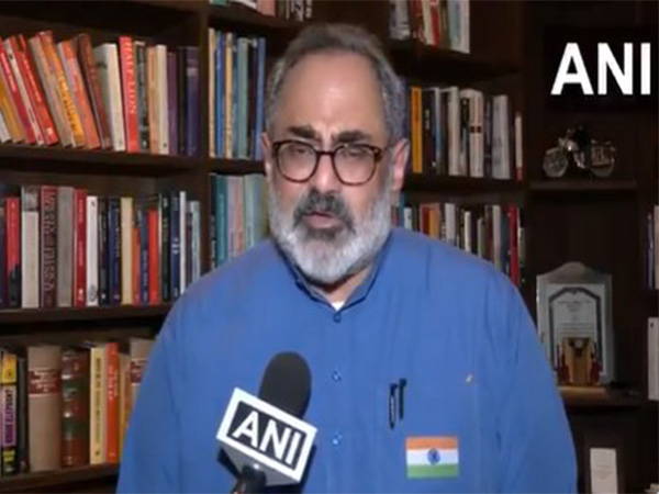haratiya Janata Party leader Rajeev Chandrasekhar (Photo/ANI)