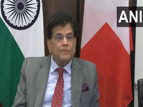 Commerce and Industry Minister Piyush Goyal in Switzerland (Photo/ ANI)