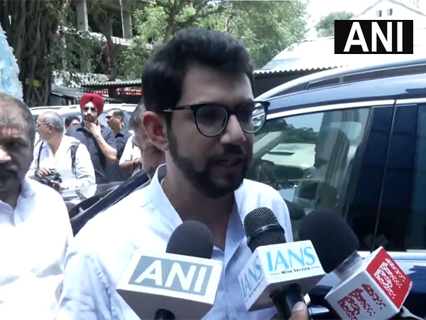 Shiv Sena (UBT) leader Aaditya Thackeray (Photo/ANI)