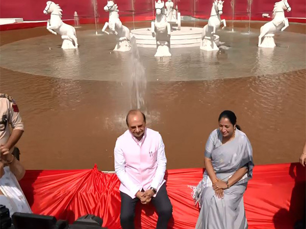 LG Saxena and Delhi CM inagurated the Sadbhavana Park (Photo/ANI)