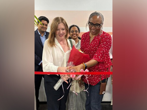 (From L-R) US Consul General for Hyderabad, Ms. Jennifer Larson with Hyland Senior Leadership