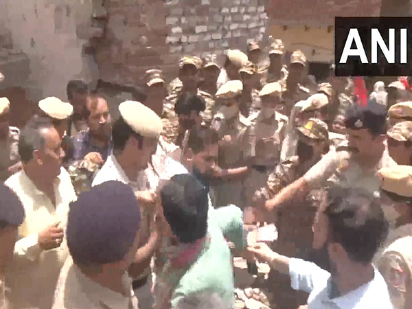 Former Delhi CM Atishi was detained by Delhi Police (Photo/ANI)