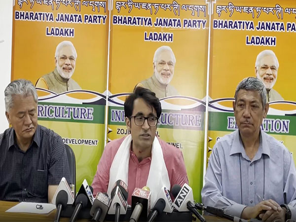 BJP leader Pradeep Bhandari (Photo/ANI)