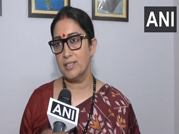 Bharatiya Janata Party leader Smriti Irani (Photo/ANI)