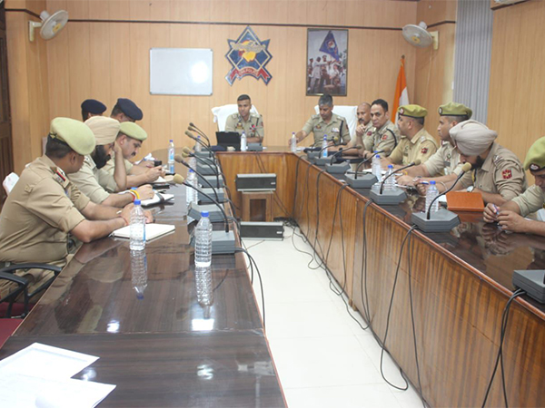 SSP Udhampur reviews security plans for Amarnath Yatra 2025. (Photo/ @UdhampurPolice)