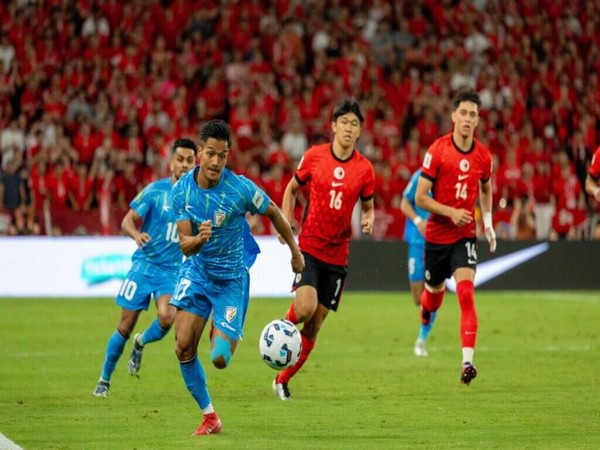 India vs Hong Kong action (Photo: AIFF)