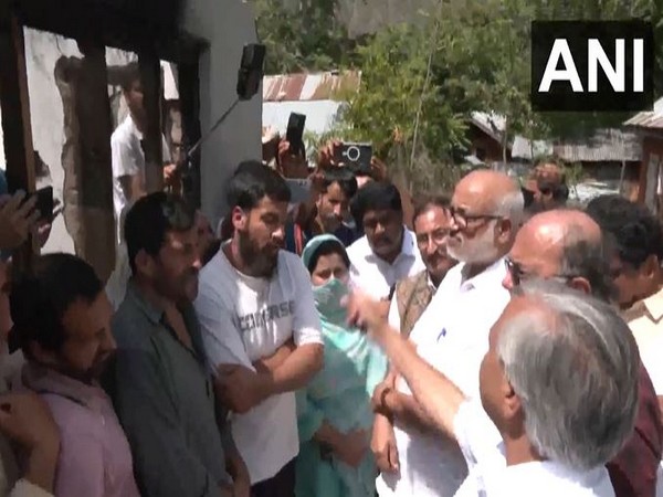 CPI-M Delegation visits Uri to support Shelling-affected residents (Photo/ANI)