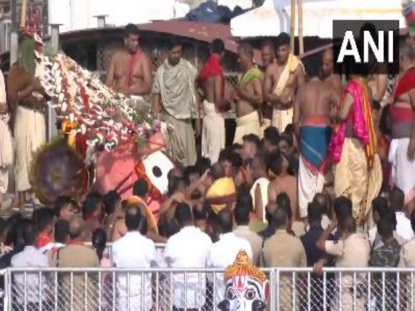 Odisha CM Mohan Majhi attends key rituals ahead of Lord Jagannath Rath Yatra (PhotoANI)