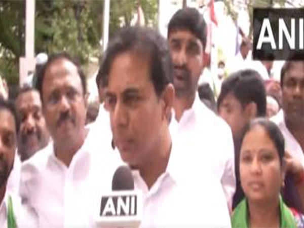 BRS Working President KT Rama Rao (Photo/ANI)