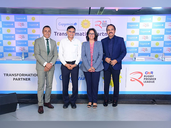 Rahul Bose, President, Indian Rugby Football Union, Ashwin Yardi, CEO – India, Capgemini, Roma Nawani Sachdev, EVP and CMCO - India, Capgemini, Anil Radhakrishnan, CEO, GMR Enterprises