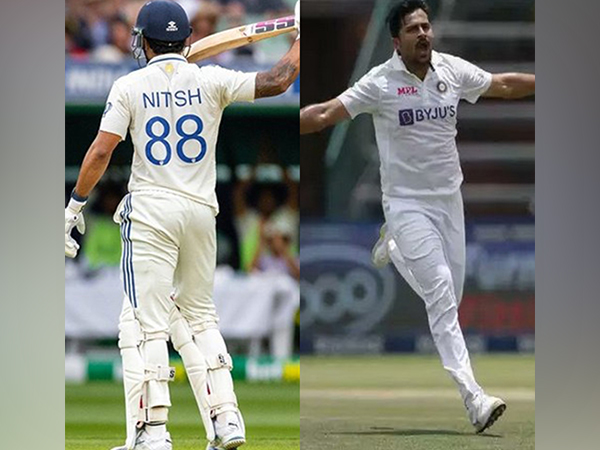 Nitish Reddy and Shardul Thakur (Photo: VVS Laxman/X) 