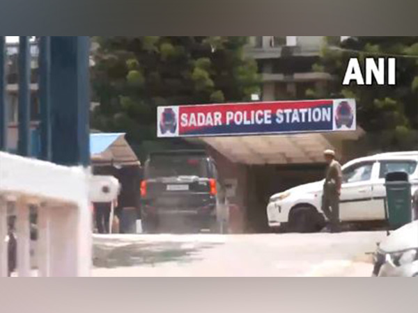 The SIT team reaches Shillong Sadar Police Station. (Photo/ANI) 