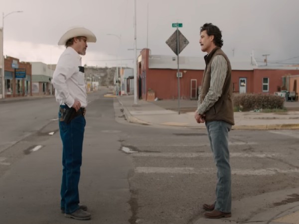 Joaquin Phoenix, Pedro Pascal in a still from 'Eddington' trailer (Photo/Instagram/@A24)