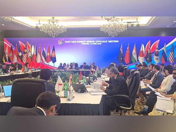 Secretary (East) P Kumaran at East Asia Summit Senior Officials' Meeting  (Photo/ X@MEAIndia)