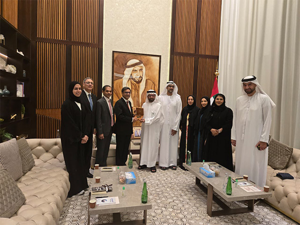 Foreign Secretary Vikram Misri in UAE (Photo/ X@ IndembAbuDhabi)