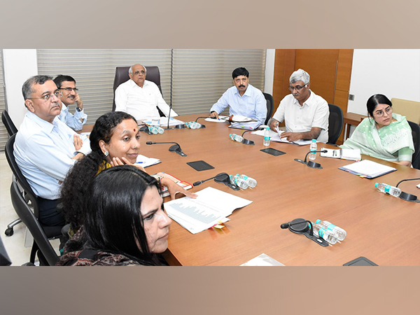  Gujarat CM Bhupendra Patel reviewed state departments’ preparedness for anticipated monsoon conditions (Photo/ANI)