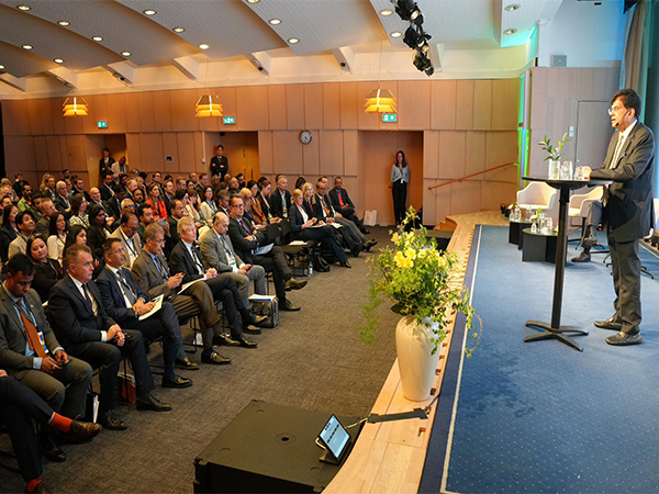 Piyush Goyal addresses Confederation of Swedish Enterprises (Photo- X@piyushgoyal) 