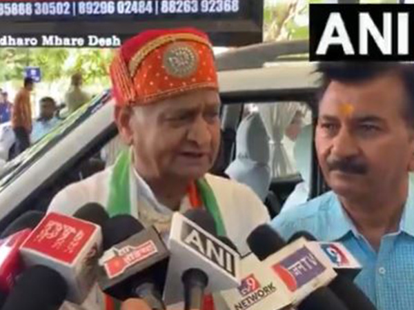 Former Rajasthan Chief Minister and Congress leader Ashok Gehlot (Photo/ANI)