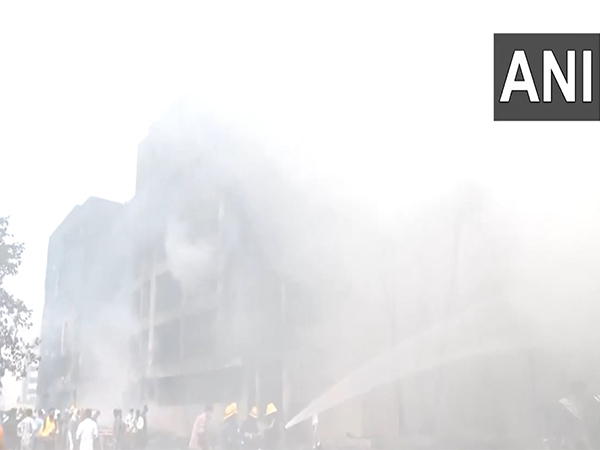 Air India plane crash site in Gujarat's Ahmedabad (Photo/ANI)