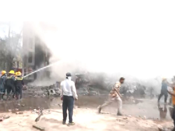 Visuals from site. (Photo/ANI)