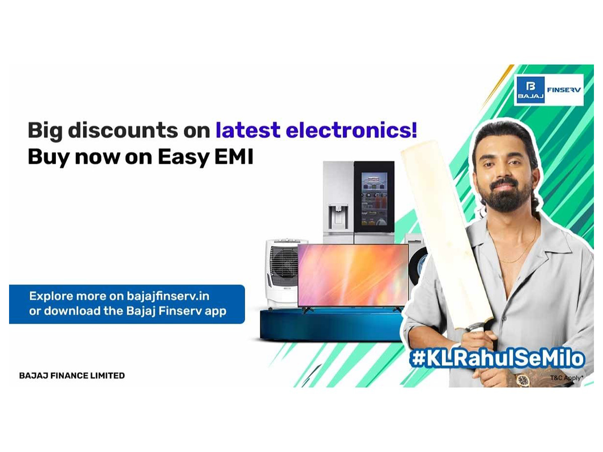 Buy a 5G tablet with Bajaj Finserv Insta EMI Card in June 2025 for a chance to meet cricket star KL Rahul in the #KLRahulSeMilo contest!
