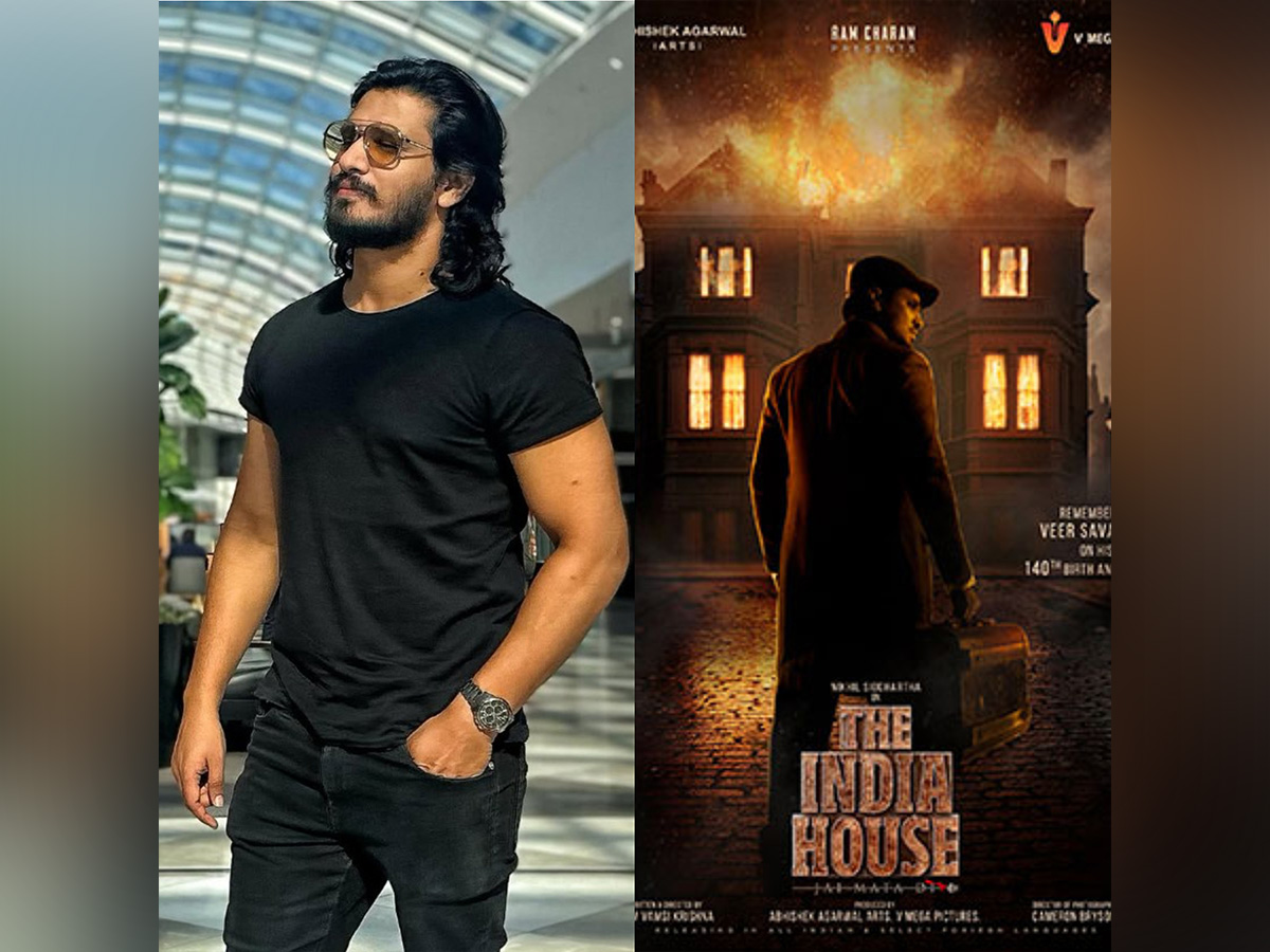 Nikhil Siddhartha, 'The India House' poster (Image source: Instagram/ @actor_nikhil)