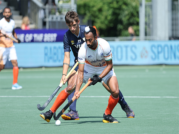  India vs Argentina action (Photo: Hockey India)