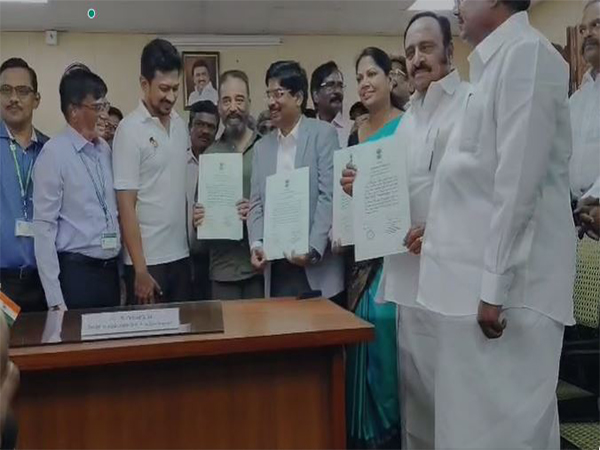 Kamal Haasan, five others elected unopposed to Rajya Sabha. (Photo/ANI)