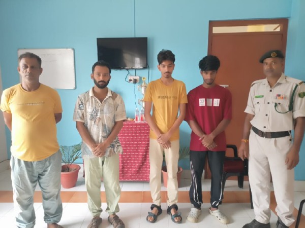 Arrested accused in police custody (Photo/ANI) 