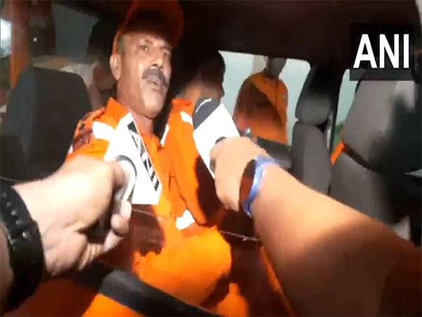 NDRF Inspector Vinay Kumar (Photo/ANI)