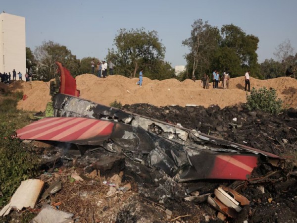 Debris of Boeing 787 Dreamliner at the site where the Air India plane crashed in Ahmedabad (Image/Reuters)