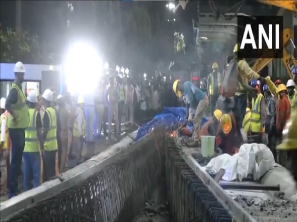 Visuals from the accident spot (Photo/ANI)