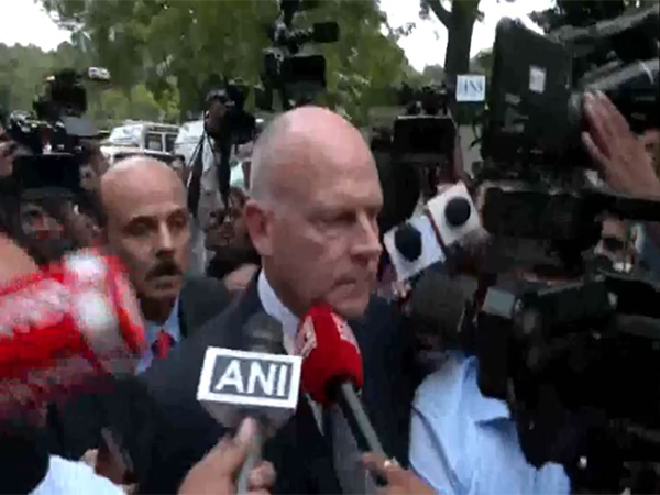 Air India MD & CEO Campbell Wilson arrives at AI-171 plane crash site in Ahmedabad (Photo/ANI)